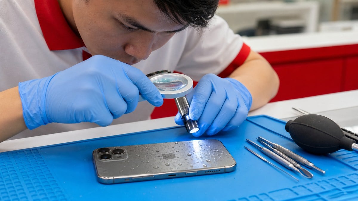 iPhone Rơi Nước Xử Lý Như Thế Nào? 5 Bước Cứu Máy Nhanh Từ Chuyên Gia