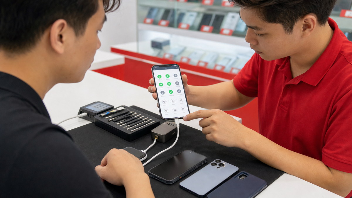 Mua iPhone cũ Hải Phòng: 7 điểm cần test để yên tâm trước khi chốt máy