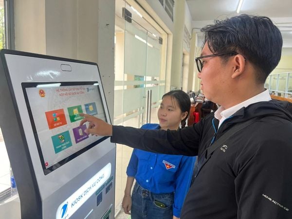 Triển khai kiosk thông minh cho TTHCC phường Tam Hiệp