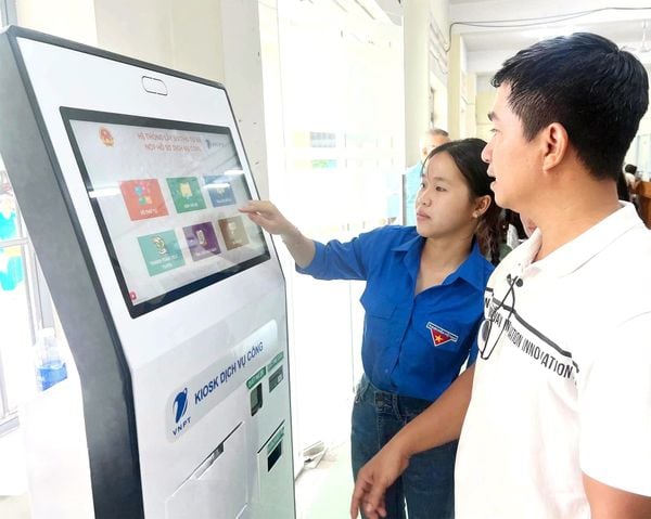 Triển khai kiosk thông minh cho TTHCC phường Tam Hiệp
