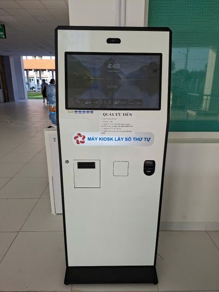 Hệ thống kiosk lấy số thứ tự cho Bệnh viện y học cổ truyền Tây Ninh