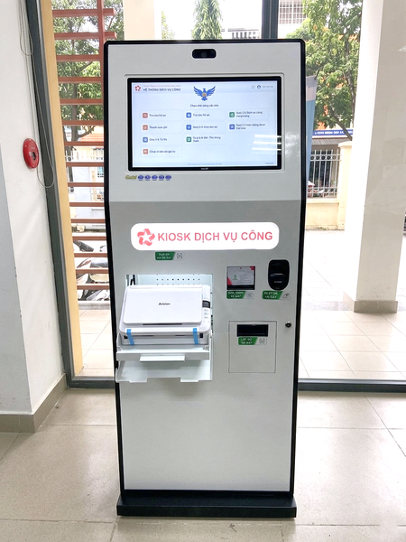Triển khai hệ thống kiosk dịch vụ công TTHCC Thủ Đức