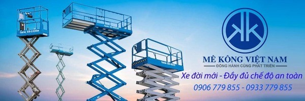 Mê Kông Việt Nam cung cấp mọi dòng xe nâng người chính hãng, giá tốt hiện nay