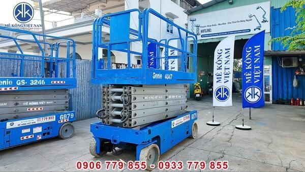 Lý do nhiều doanh nghiệp tại KCN Cái Mép chọn xe nâng người