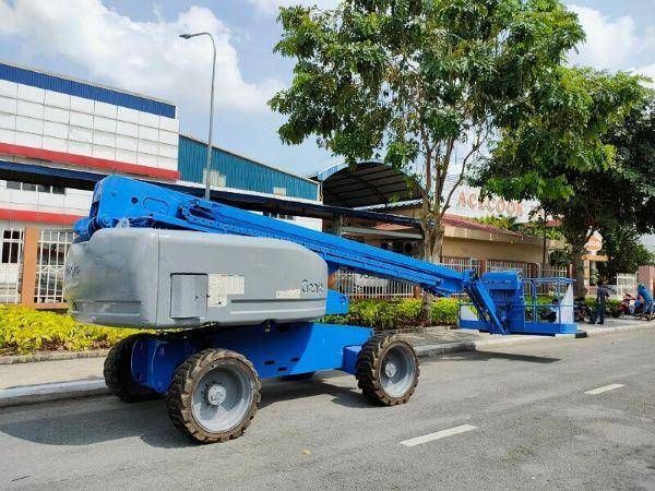 Kinh nghiệm thuê xe nâng người cắt kéo tại KCN Cái Mép phù hợp, hiệu quả