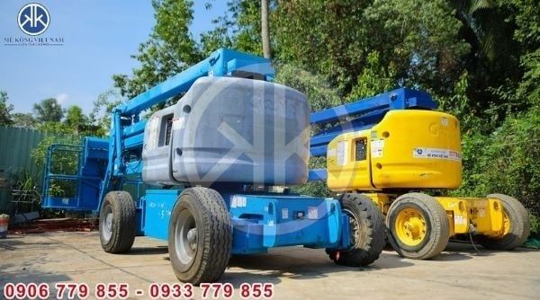 Các lợi ích khi thuê xe nâng người cắt kéo KCN Châu Đức
