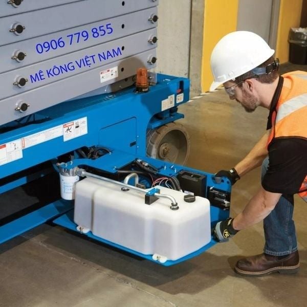 Kiểm tra xe nâng người định kỳ theo khuyến nghị của nhà sản xuất