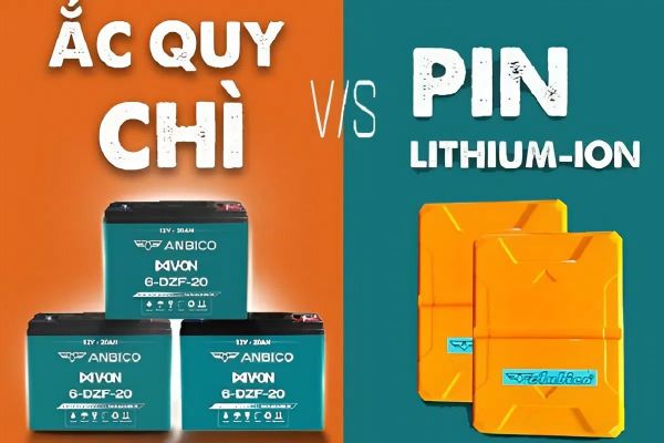Pin lithium và ắc quy axit-chì – lựa chọn nào tiết kiệm và bền hơn?