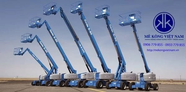 Mê Kông Việt Nam cho thuê xe nâng người chất lượng, hỗ trợ hướng dẫn kỹ thuật trước khi bàn giao