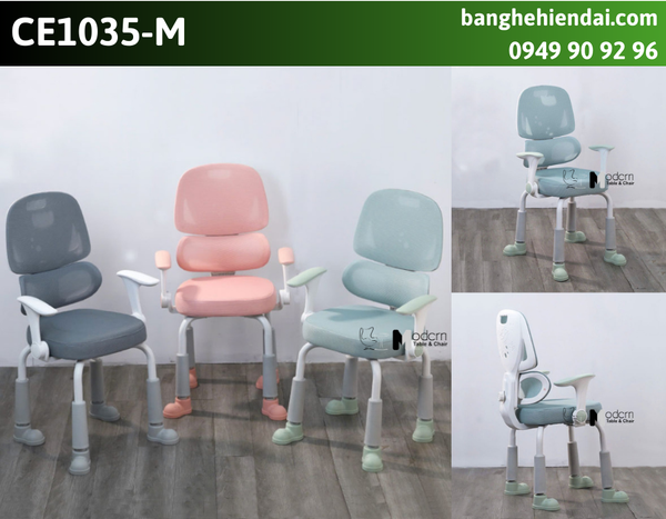 Ghế học bài công thái học chân cố định CE1035-M