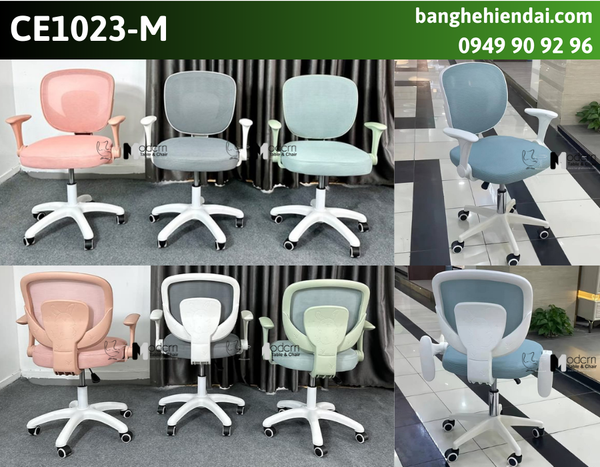 Ghế lưới học sinh tay gập nhỏ gọn CE1023-M