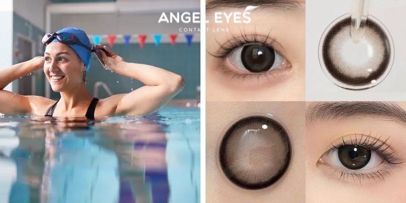 Đeo lens đi biển cần lưu ý điều gì?