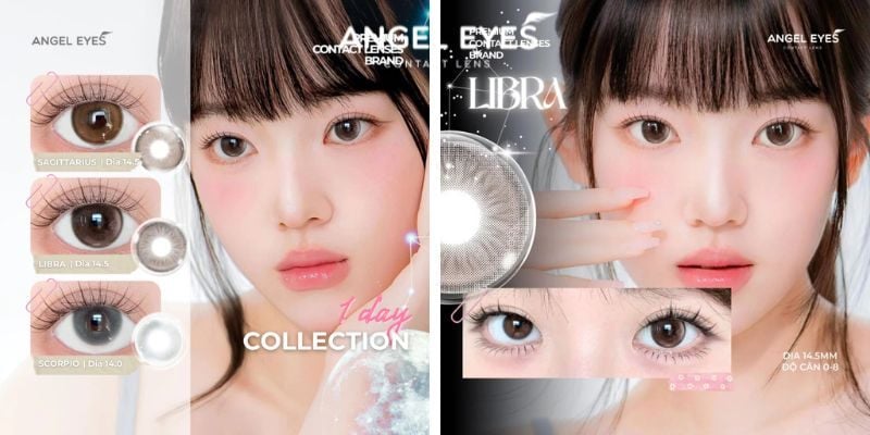 DIA là đường kính toàn bộ lens giúp ôm sát nhãn cầu