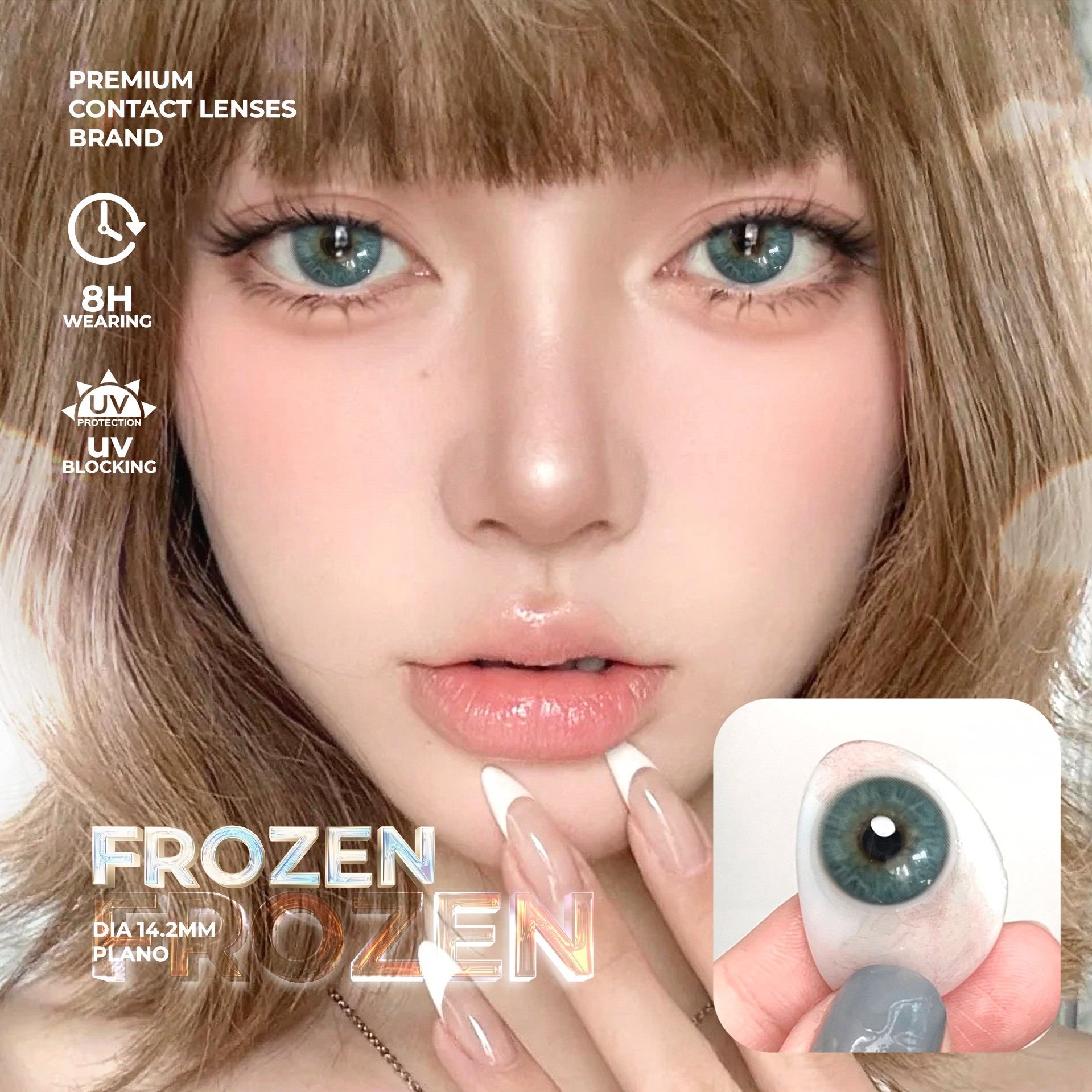 Polyhema Lens Frozen