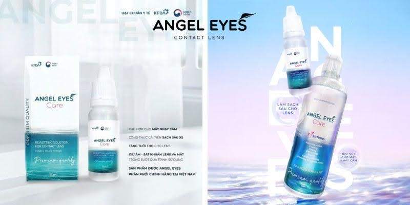 Nước nhỏ mắt lens Angel Eyes Care