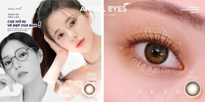 Lens trăng khuyết Jeju tạo nét thơ cho mắt