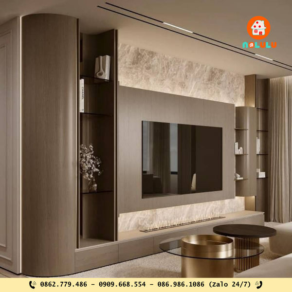 Kệ tivi hiện đại: Nên chọn kiểu treo tường hay kệ đứng?