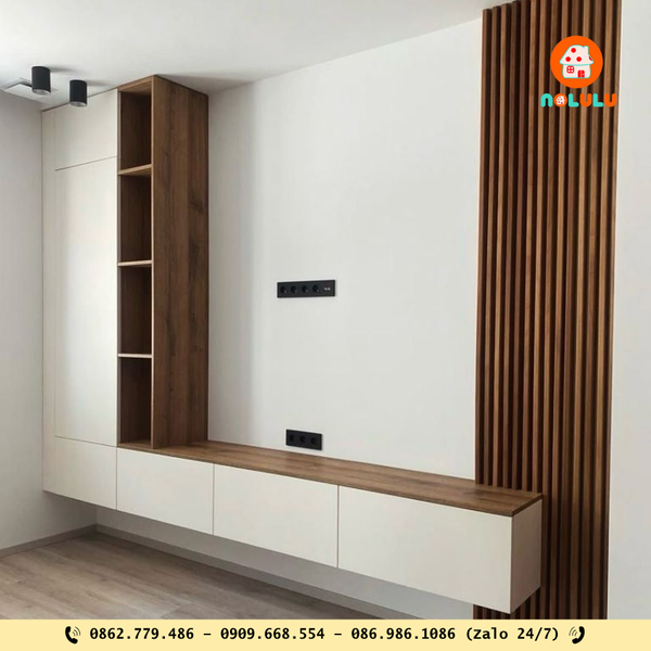 Kệ tivi hiện đại: Nên chọn kiểu treo tường hay kệ đứng?