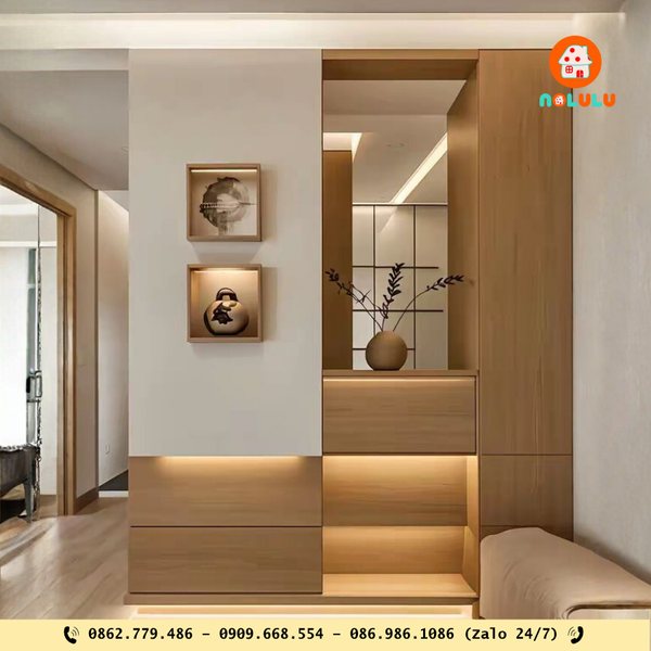 🏠 Tủ Giày Full Trần Tích Hợp Vách Ngăn – Giải Pháp Tiết Kiệm Diện Tích Cho Căn Hộ Nhỏ
