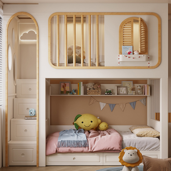 Xu hướng thiết kế giường tầng 2026 – Giường tầng trẻ em hiện đại, thông minh & an toàn cho không gian sống của bé
