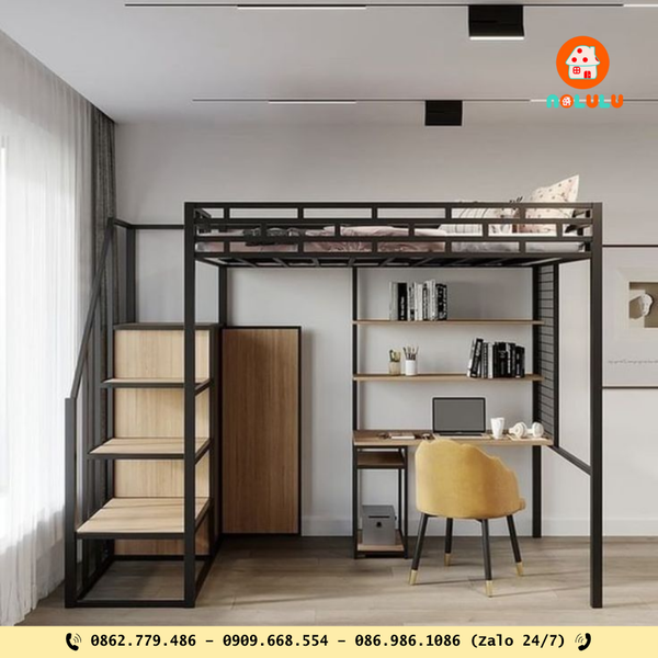 Giường Tầng Sắt Nolulu – Giải Pháp Hoàn Hảo Cho Không Gian Nhỏ