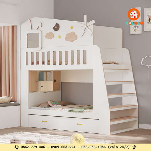 Xu hướng thiết kế giường tầng 2026 – Giường tầng trẻ em hiện đại, thông minh & an toàn cho không gian sống của bé