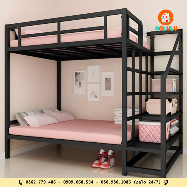 So sánh giường tầng gỗ và giường tầng sắt: Nên chọn loại nào?