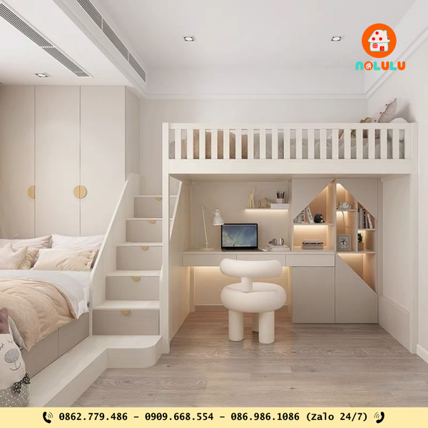 2.1. Giường tầng – giường đa năng