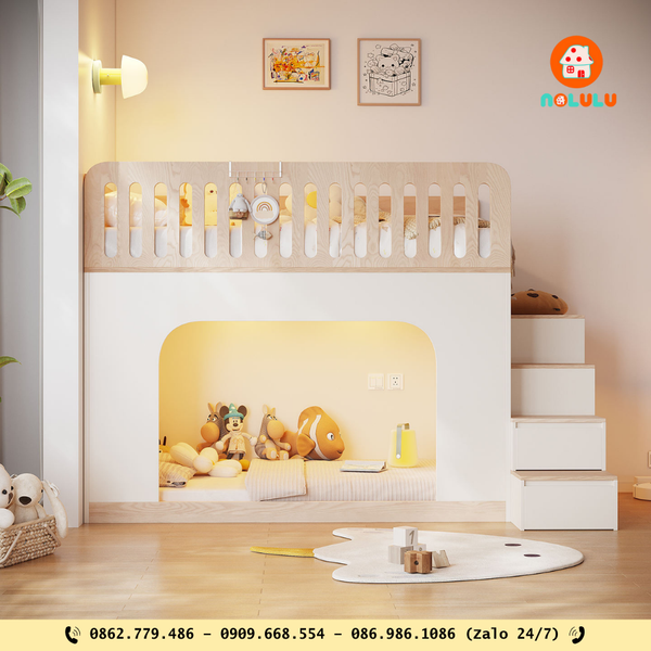 Xu hướng thiết kế giường tầng 2026 – Giường tầng trẻ em hiện đại, thông minh & an toàn cho không gian sống của bé