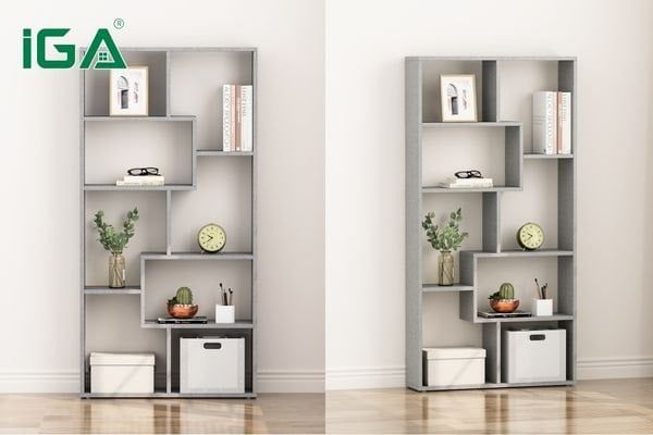 Lưu ý khi lựa chọn mua kệ sách phòng khách