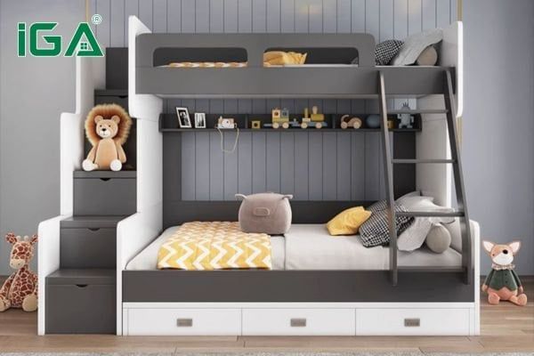 Giường tầng là lựa chọn hoàn hảo cho trẻ em
