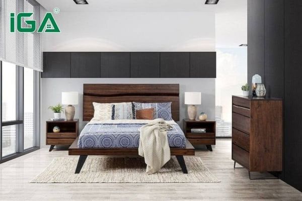 Hướng giường ngủ tính đầu hay chân là đúng với các bước xác định