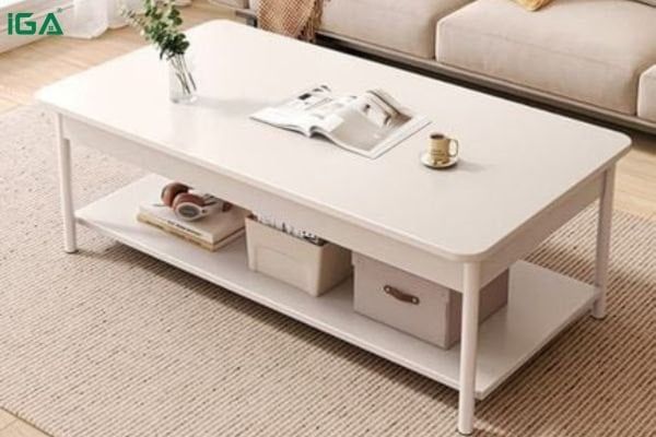 bàn trà 2 tầng GM137