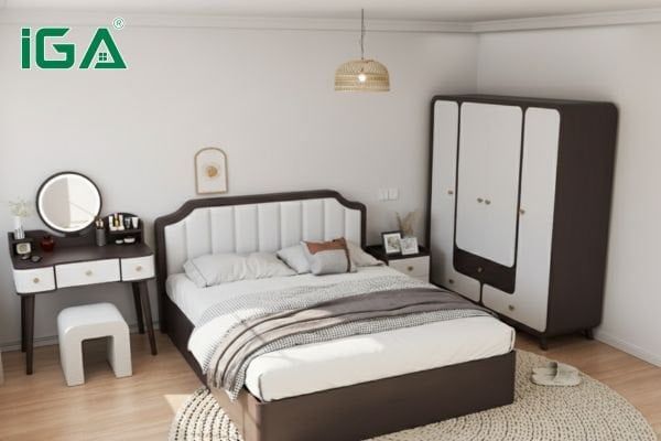 Giường gỗ phù hợp với người mệnh Mộc