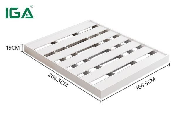 Thông tin giường ngủ trắng gỗ công nghiệp GP311