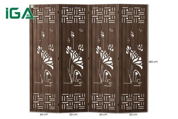 Kích thước bình phong gỗ theo phong thủy