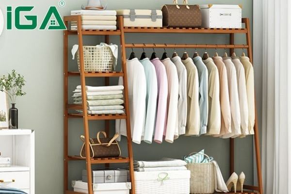 Giá treo đồ trong phòng ngủ với câu hỏi thường gặp