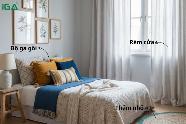 trang trí phòng ngủ nhỏ