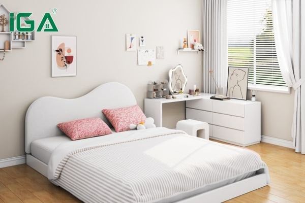 Giường gỗ phù hợp với hầu hết các mệnh
