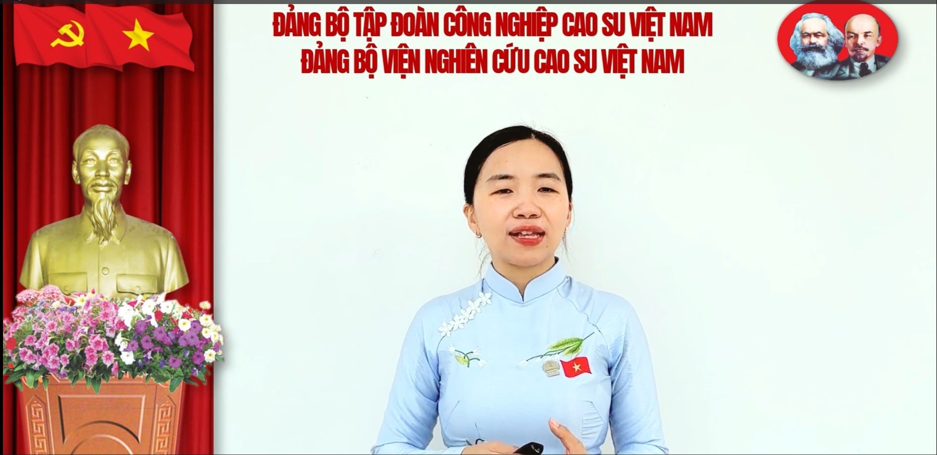 Thí sinh Phạm Thị Ngọc Giàu đạt giải Nhất Hội thi báo cáo viên, tuyên truyền viên giỏi cấp Tập đoàn năm 2026