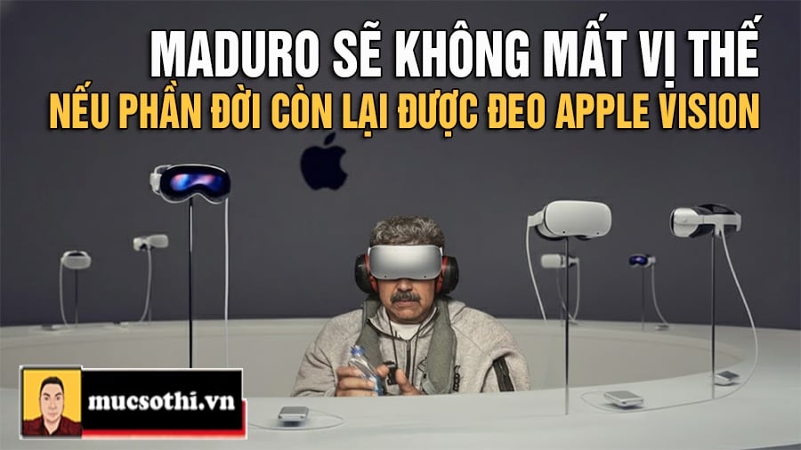 Siêu Phẩm Tương Lai Tâm Huyết Của CEO Apple Tim Cook Được Tổng Thống Maduro PR Như Thế Nào? - mucsothi.com.vn
