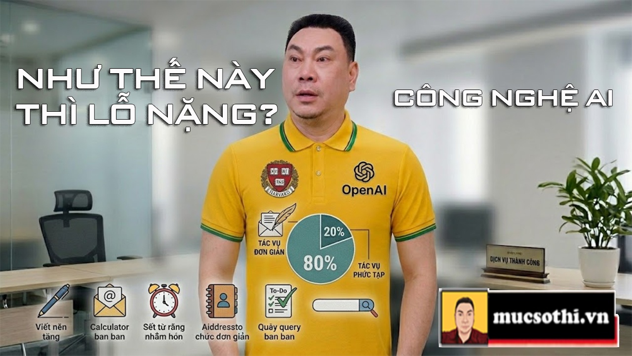 Thì ra chúng ta đang sử dụng công nghệ AI cho những thứ vặt vãnh như thế này thôi sao? - mucsothi.com.vn