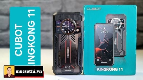 Mục sở thị KingKong 11 chiến thần di động 5G có 2 màn hình siêu bền pin khủng 10200mAh vô song mới của Cubot