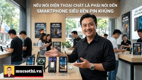 Nếu nói điện thoại chất là phải phải nói đến smartphone siêu bền pin khủng - mucsothi.com.vn