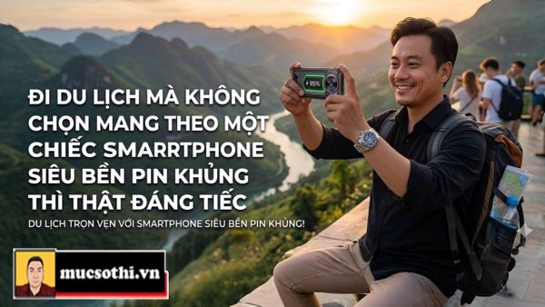 ĐI DU LỊCH MÀ KHÔNG MANG THEO MỘT CHIẾC SMARTPHONE SIÊU BỀN PIN KHỦNG THÌ THẬT ĐÁNG TIẾC