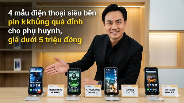 Mục sở thị 4 mẫu điện thoại siêu bền pin khủng quá đỉnh cho phụ huynh, giá dưới 5 triệu đồng - mucsothi.com.vn