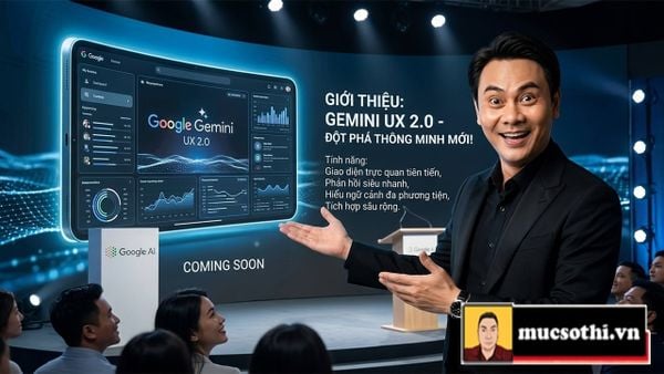 ÔNG LỚN GOOGLE TUNG BẢN CHATBOT AI GEMINI UX2.0 NÂNG CẤP MỚI ĐỂ ĐE NẸT ĐỐI THỦ