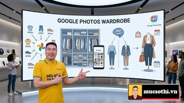 BẠN CÓ ĐANG QUÁ LƯỜI ĐẾN MỨC CẦN AI CHỌN ĐỒ MẶC ĐI LÀM? GOOGLE PHOTOS SẼ GIÚP BẠN PHỐI ĐỒ