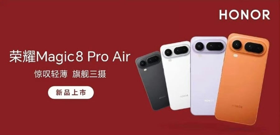 Mục Sở Thị Honor Magic8 Pro Air Mỏng 6.1mm 
