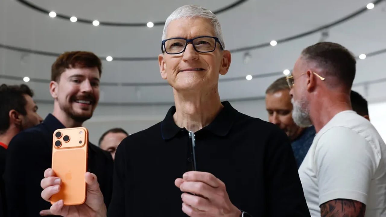 Mực sở thị iPhone 17 giúp Apple đạt kỷ lục doanh thu - mucsothi.com.vn